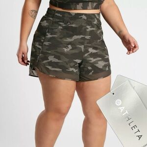 NWT-Athleta Women's Camo Shorts